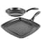 Gibson® Westleton Black 2-Piece Cookware Set